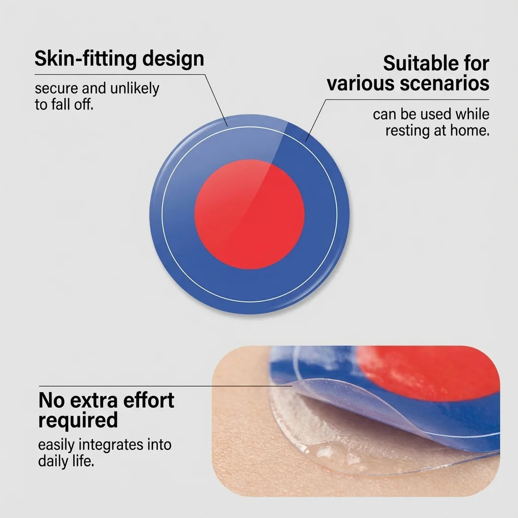 Body Care Patch Protects and Nourishes Skin Highlights Body Contours Lightweight Moisturizing Care Patches Portable