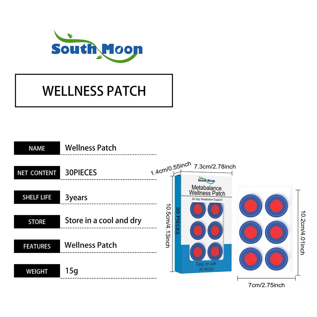 Body Care Patch Protects and Nourishes Skin Highlights Body Contours Lightweight Moisturizing Care Patches Portable